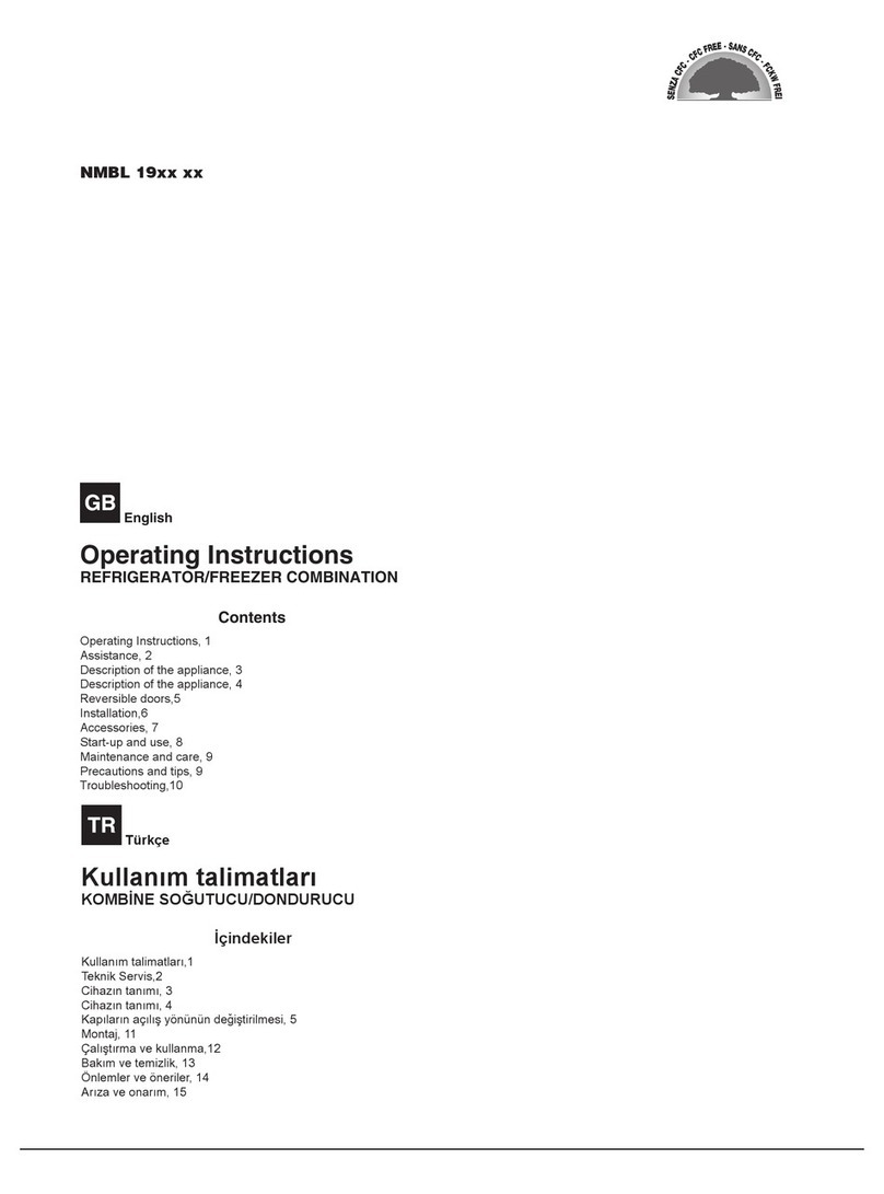 Hotpoint NMBL 19 Series User manual