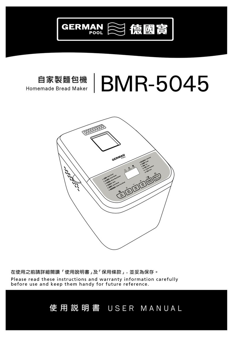 German pool BMR-5045 user manual