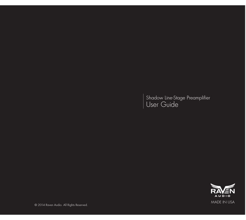 Raven Audio Shadow Line-Stage user guide