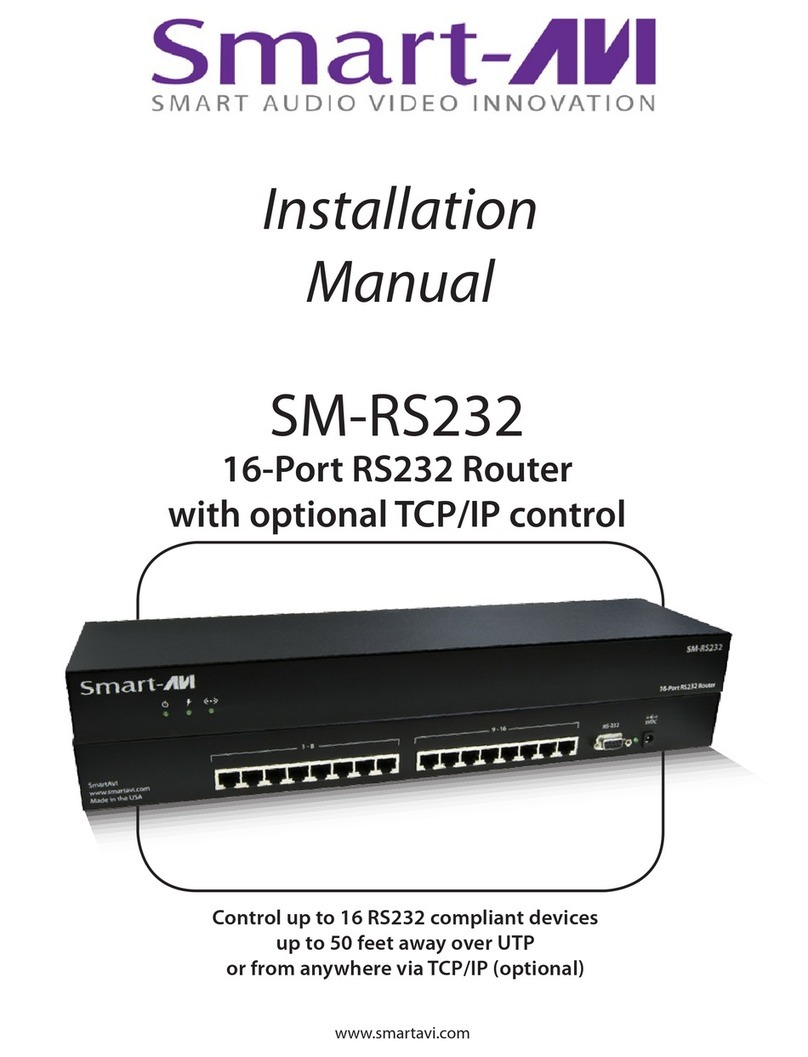 SMART-AVI SM-RS232 installation manual