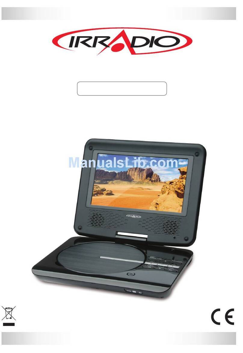Irradio DVP-7006UC user manual
