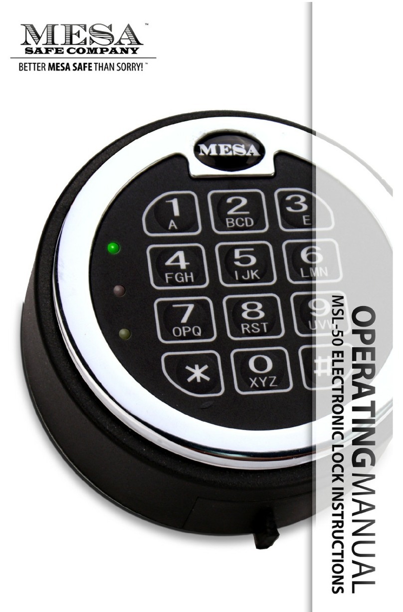 Mesa MSL-50 operating manual