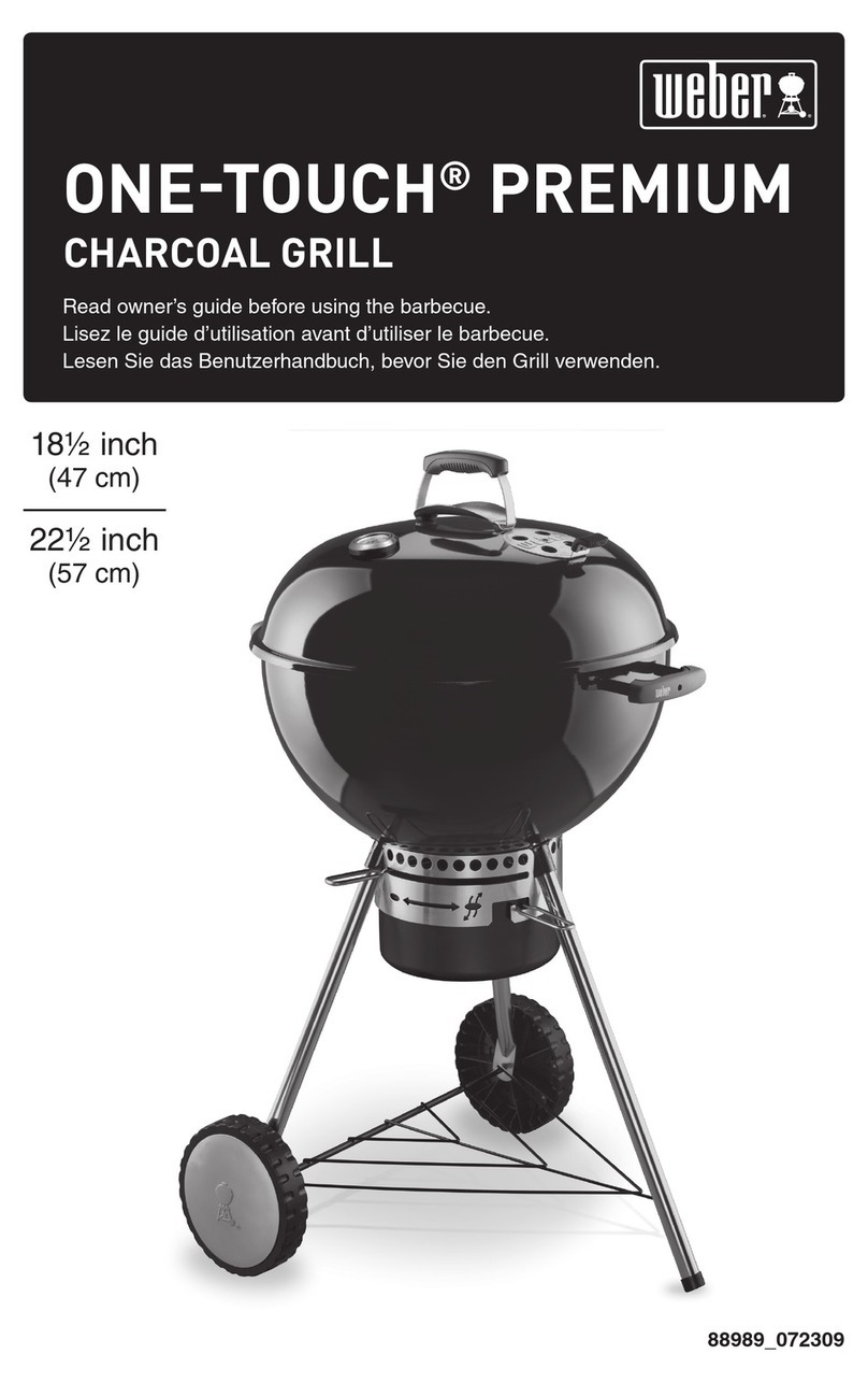 Weber one-touch premium User manual