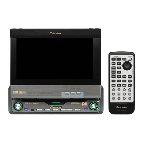 Pioneer AVH-P6500DVD User manual