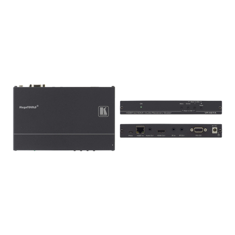 Kramer VP-427A user manual