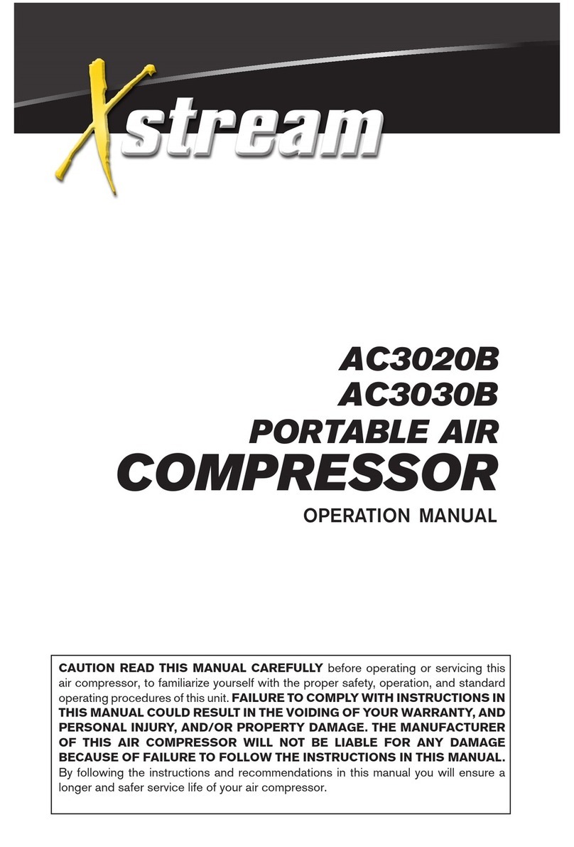 Xstream AC3030B Operation manual