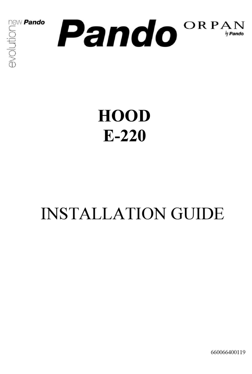 Pando E-220 installation guide
