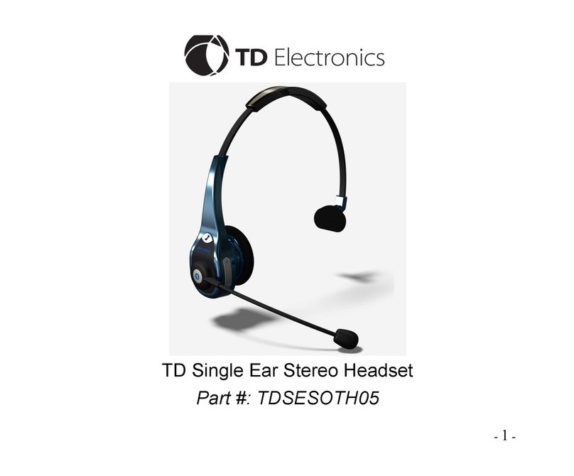 TD Electronics TDSESOTH05 user manual