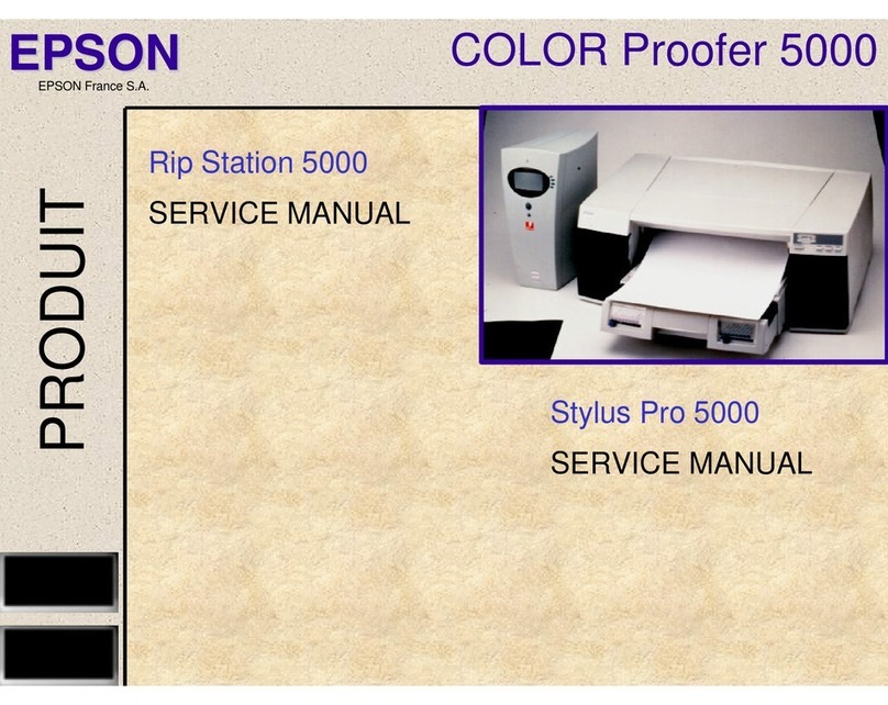 Epson Stylus Pro 5000 User manual