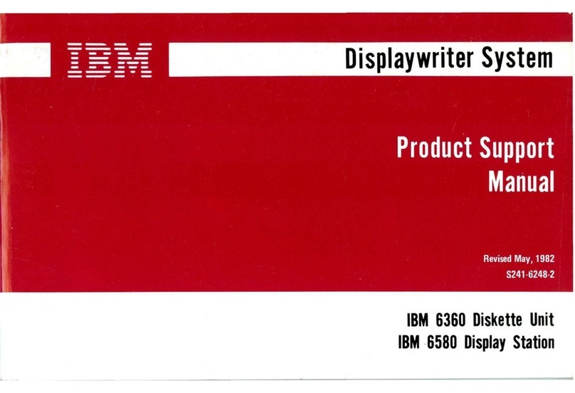 IBM 6360 Installation instructions