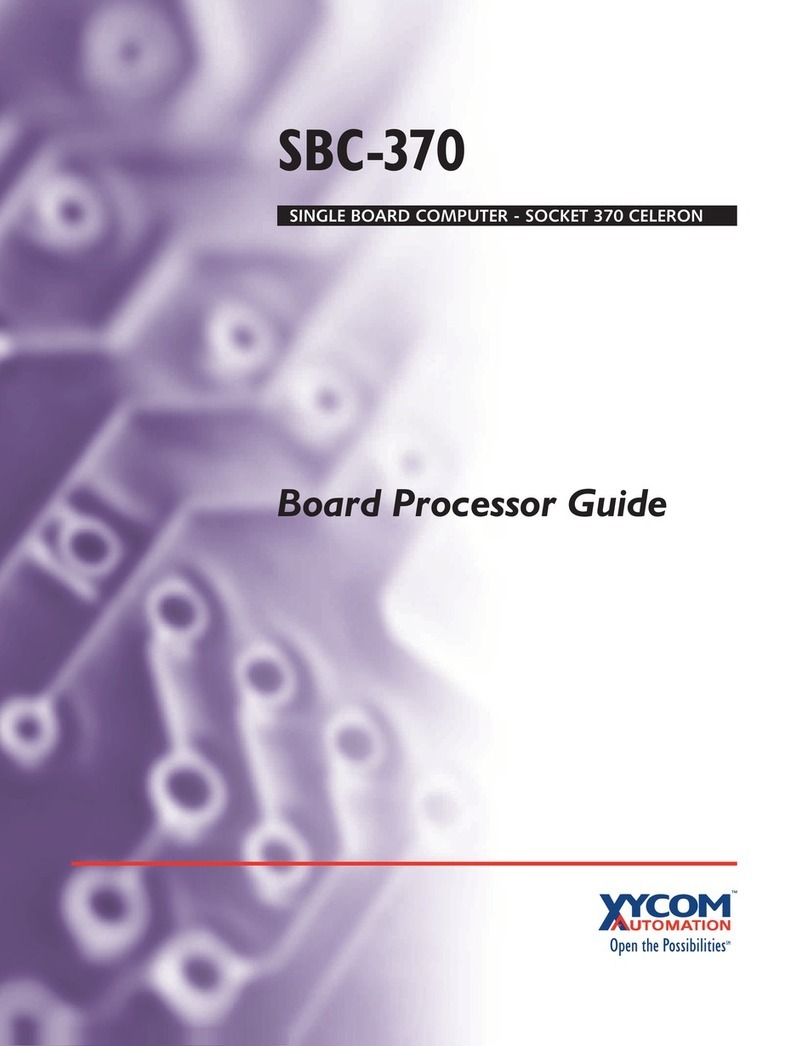 Xycom SBC-370 user guide