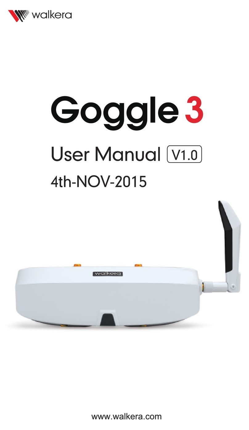 Walkera Goggle 3 user manual
