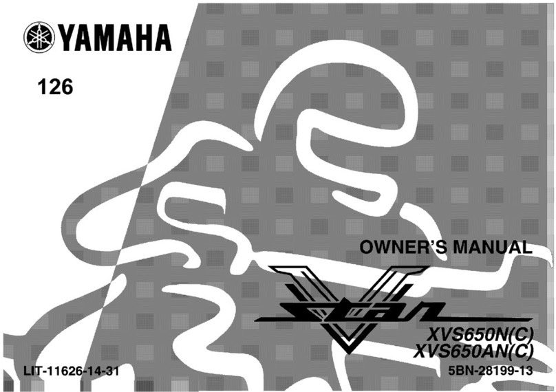 Yamaha XVS650N User manual