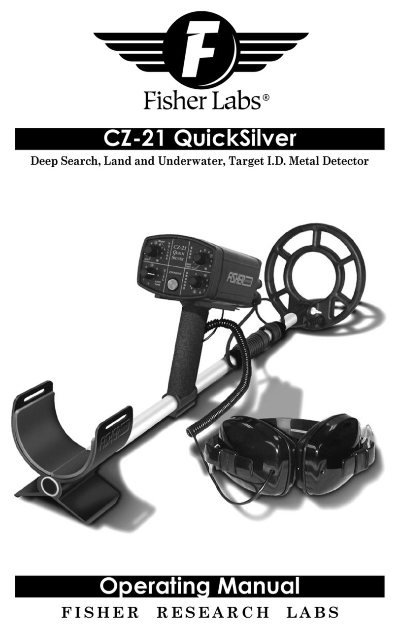 Fisher Lab CZ-21 QuickSilver operating manual