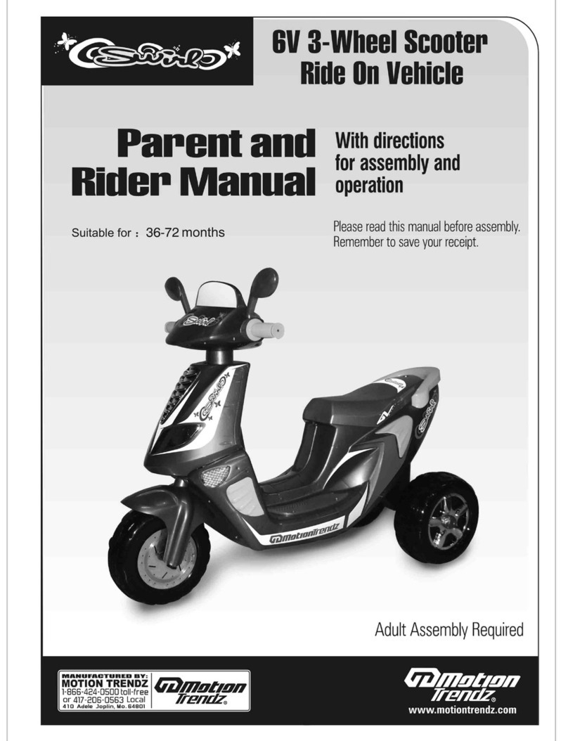 Motion Trendz Swirl Parent and rider manual