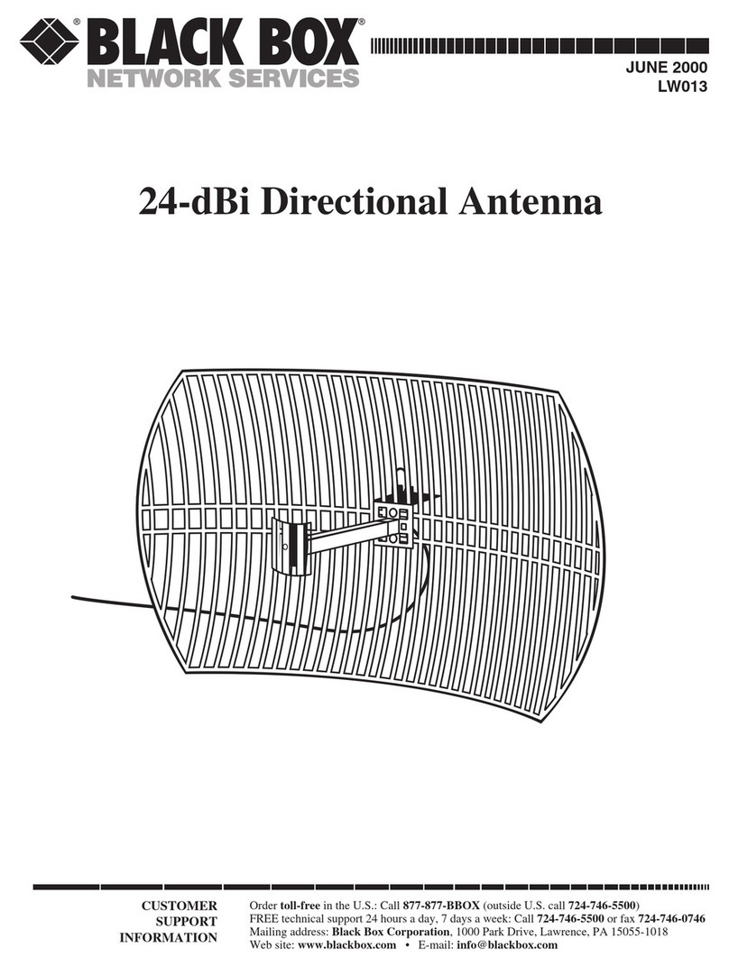 Black Box LW013 User manual