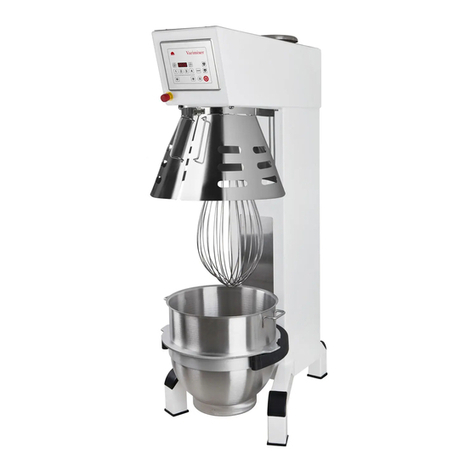 Varimixer ERGO60 Operation manual