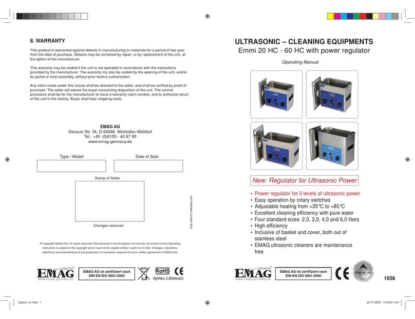E-MAG Emmi 20HC User manual