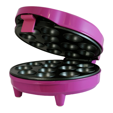Gourmet Gadgetry CAKE POP MAKER User manual Gourmet Gadgetry CAKE POP MAKER User manual