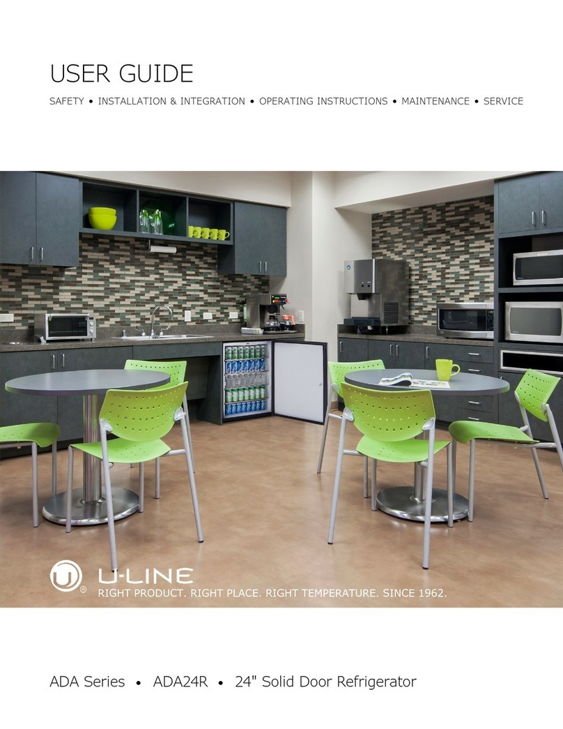 U-Line ADA24R User manual