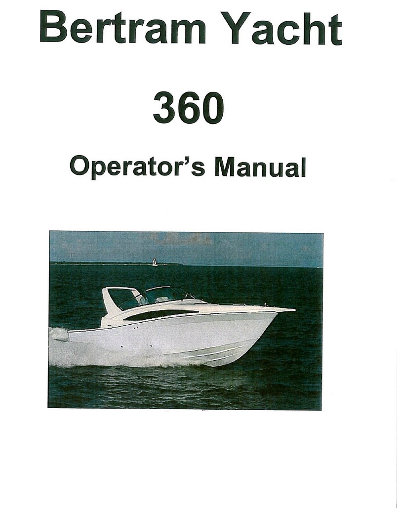 Bertram 360 Operator's manual