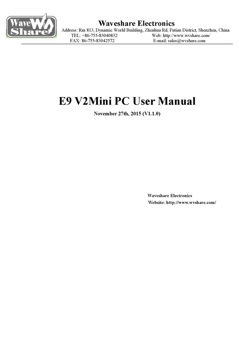 Waveshare E9 User manual