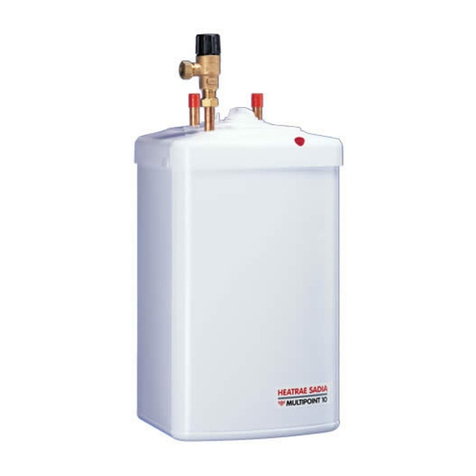Heatrae Sadia Multipoint 10 and 15 litre Fitting instructions