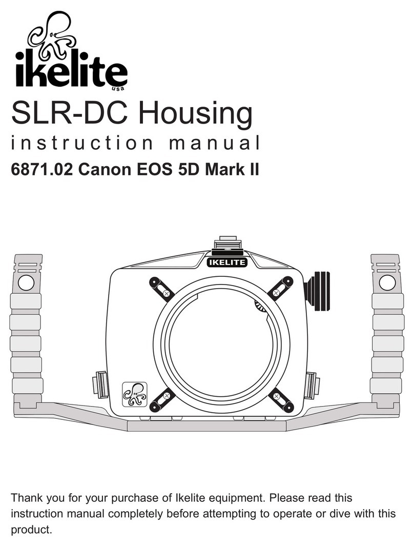 Ikelite SLR-DC Housing User manual Ikelite SLR-DC Housing User manual
