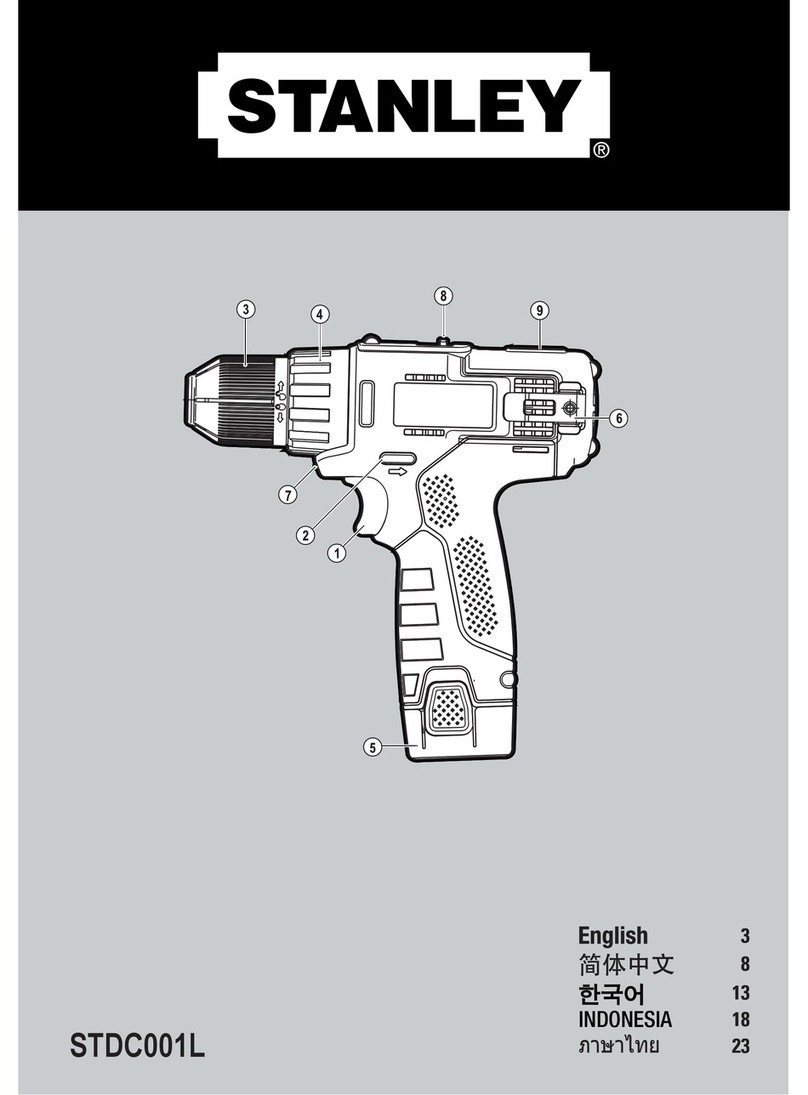 Stanley STDC001L User manual