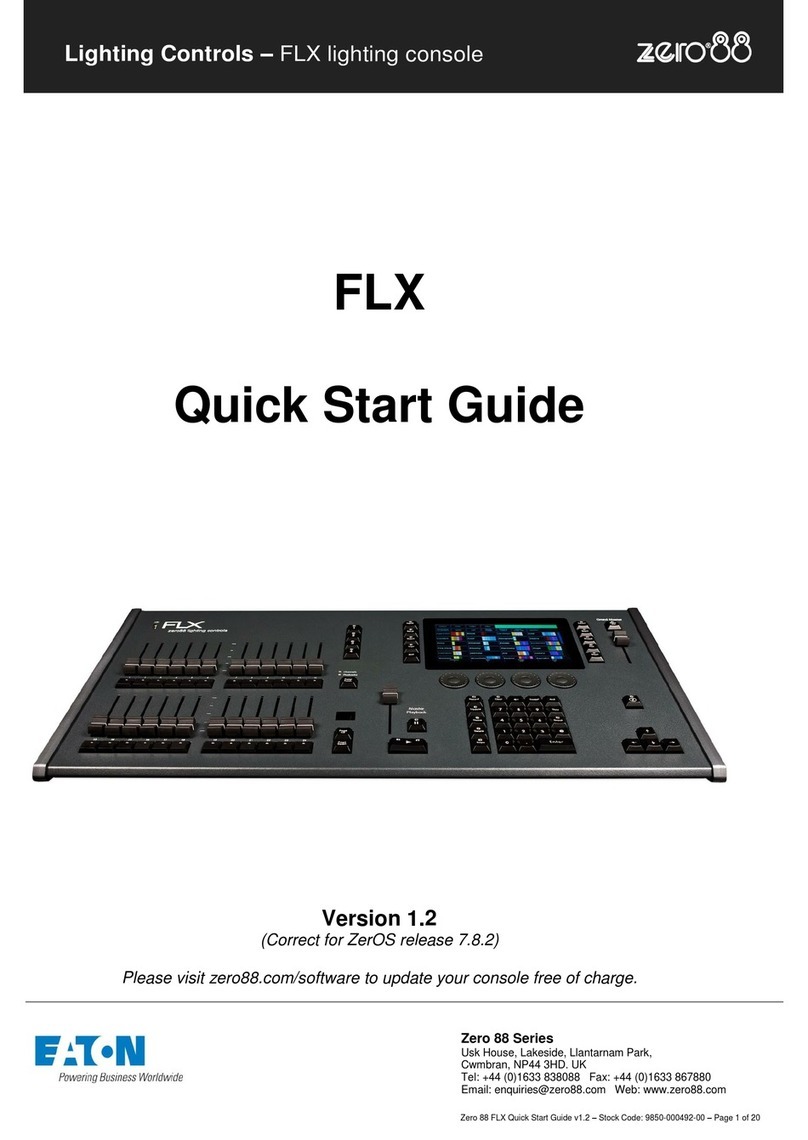 Zero88 FLX quick start guide