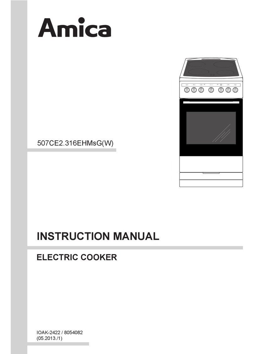 Amica 507CE2.316EHMsG(W) User manual Amica 507CE2.316EHMsG(W) User manual
