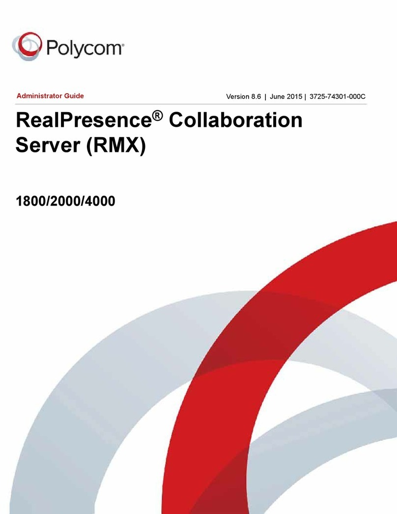 Polycom realpresence 1800 Administrator's guide