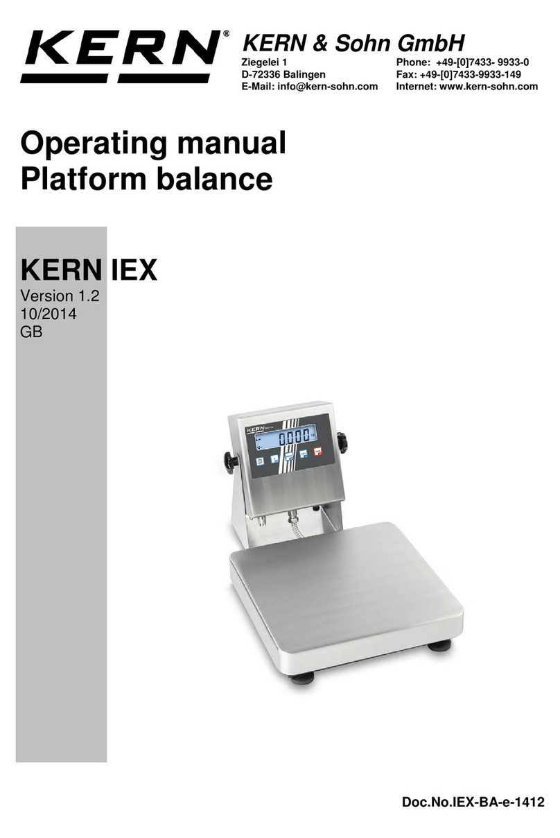 KERN IEX User manual