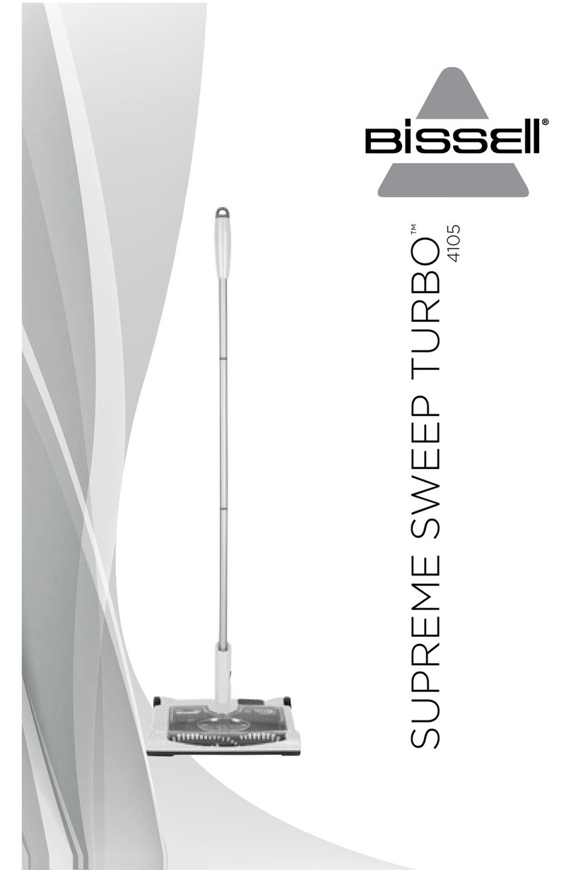 Bissell SUPREME SWEEP TURBO 4105 instruction manual
