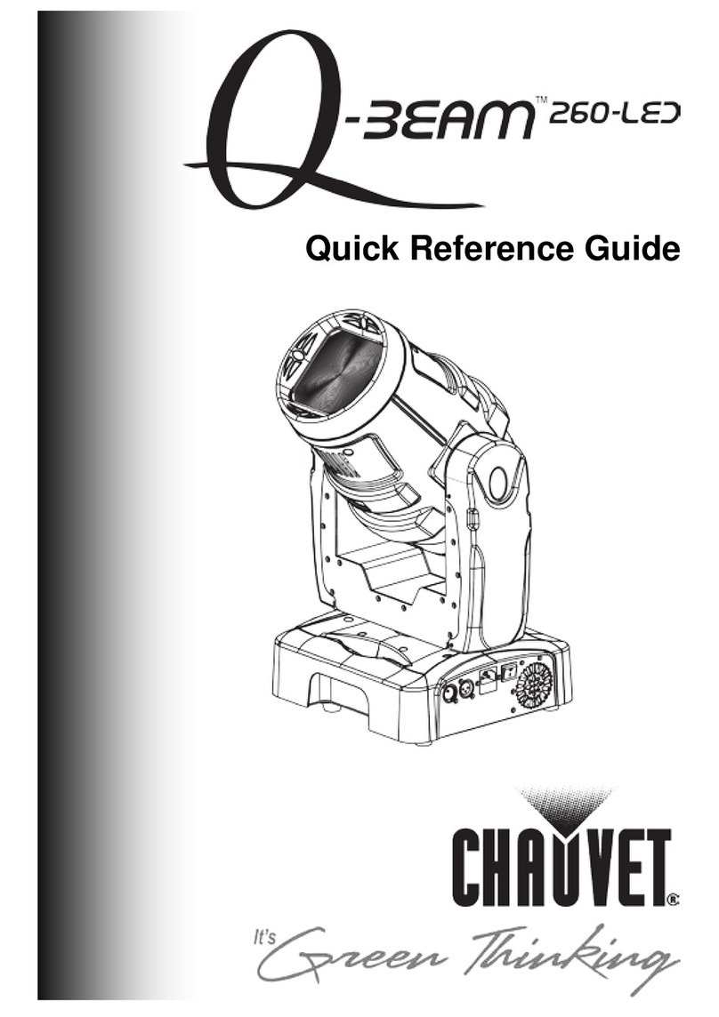 Chauvet Q-3eam 260-LED User manual