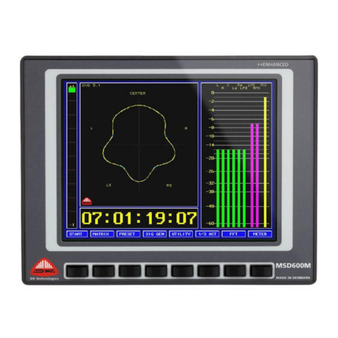 DK-Audio MSD600M user manual
