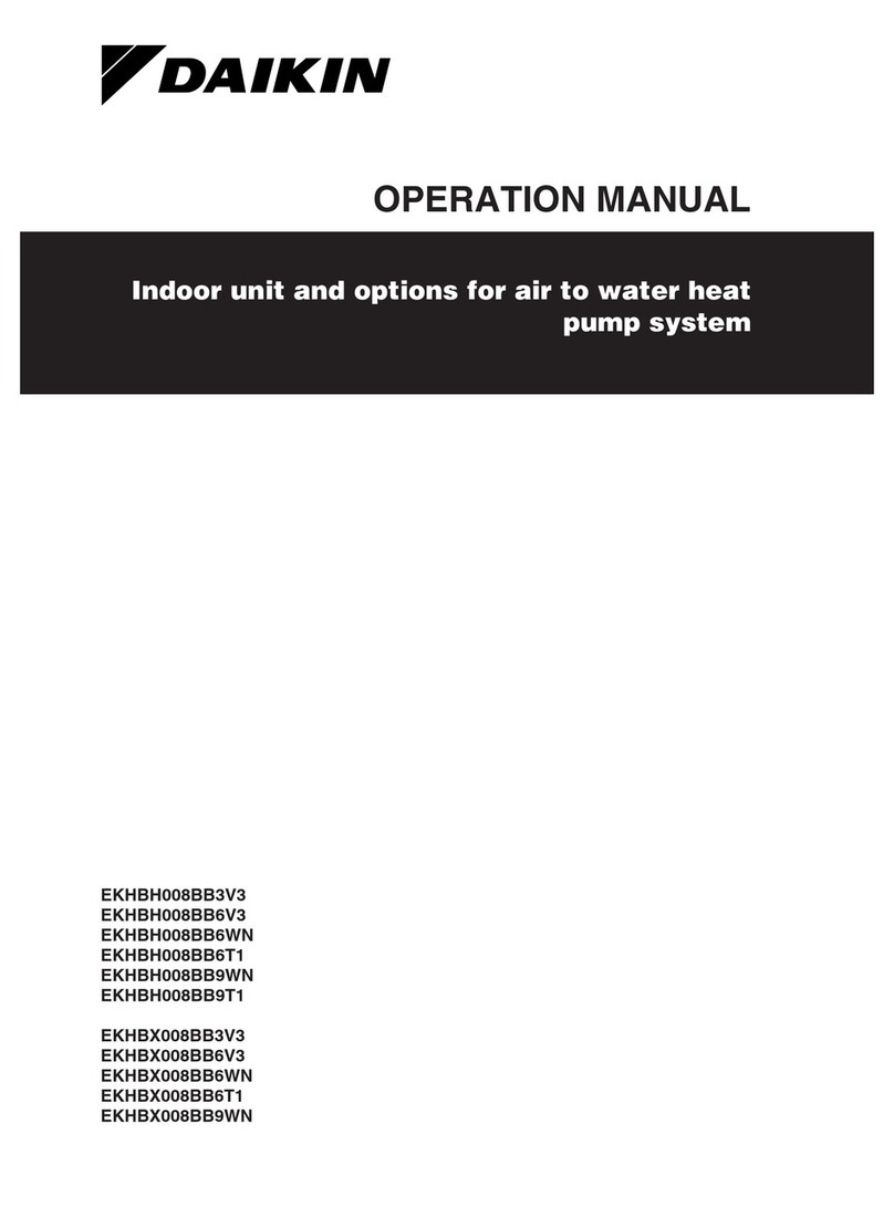 Daikin EKHBH008BB3V3 User manual