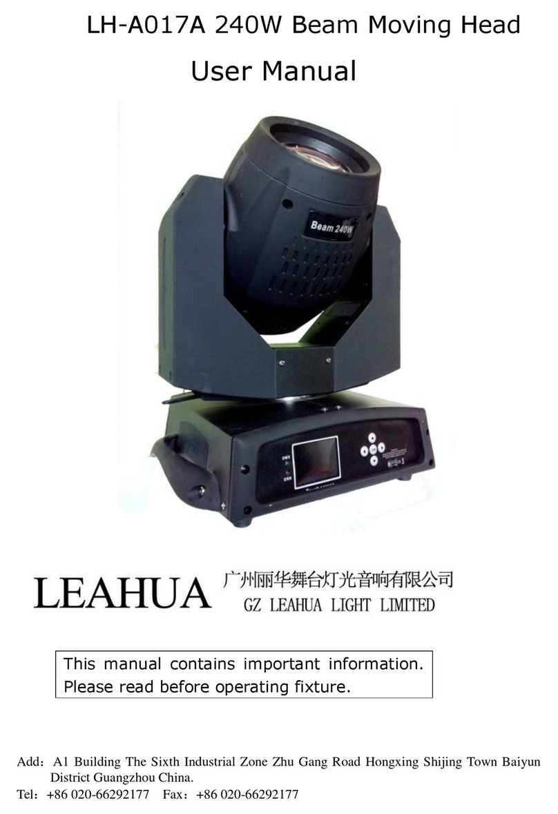 leahua LH-A017A user manual