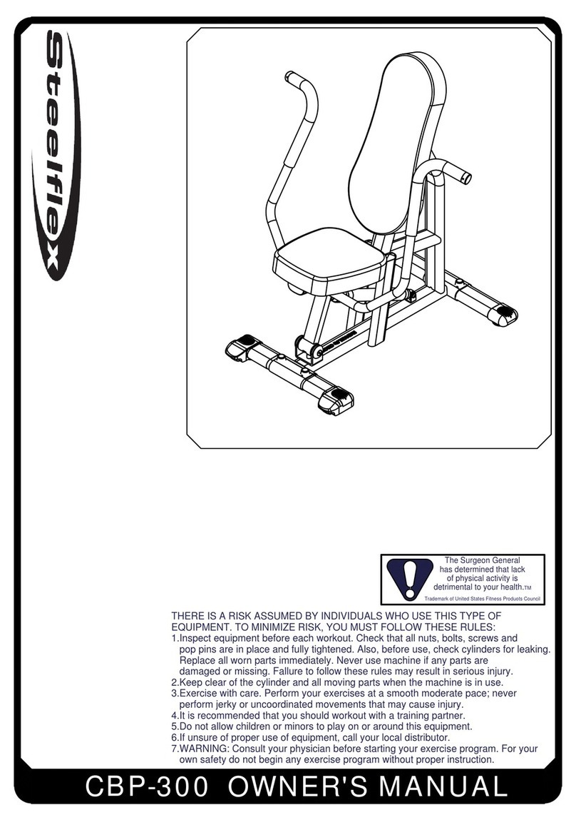 SteelFlex CBP-300 owner's manual