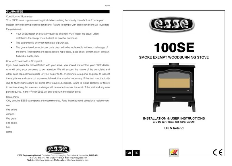 Esse 100SE Assembly Instructions Esse 100SE Assembly Instructions