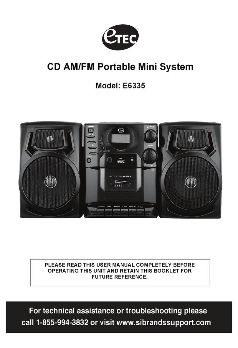 Etec E6335 user manual