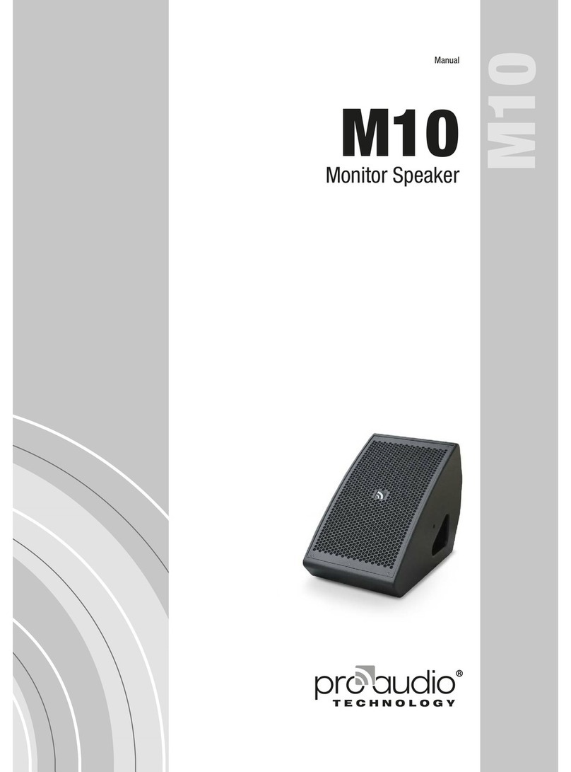 ProAudio Technology M10 manual
