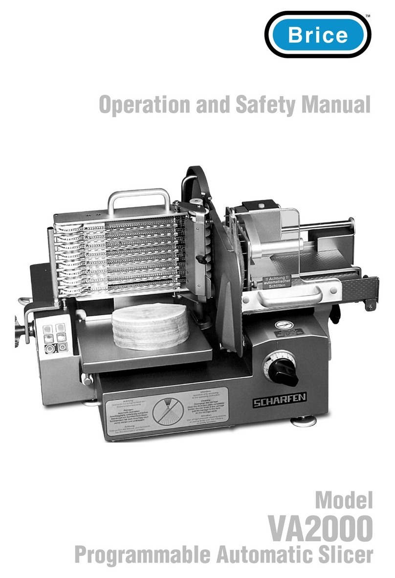 Brice VA2000 Use and care manual