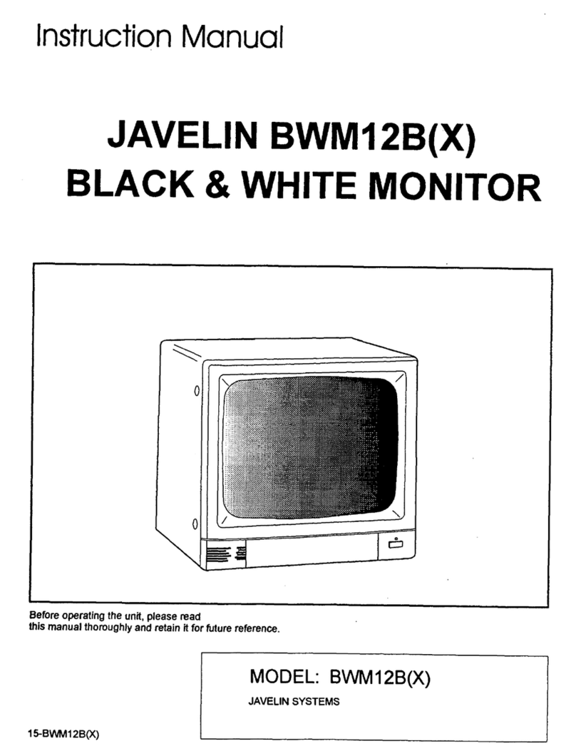 Javelin BWM12B User manual