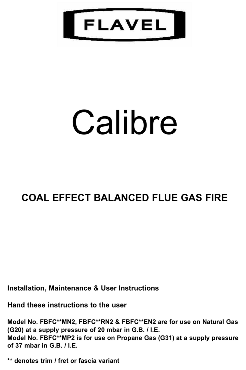 Flavel Calibre FBFC**MN2 Mounting instructions