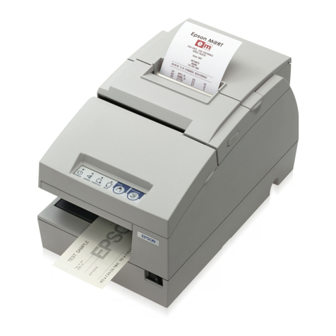 Epson ProofPlus TM-H6000III Use and care manual