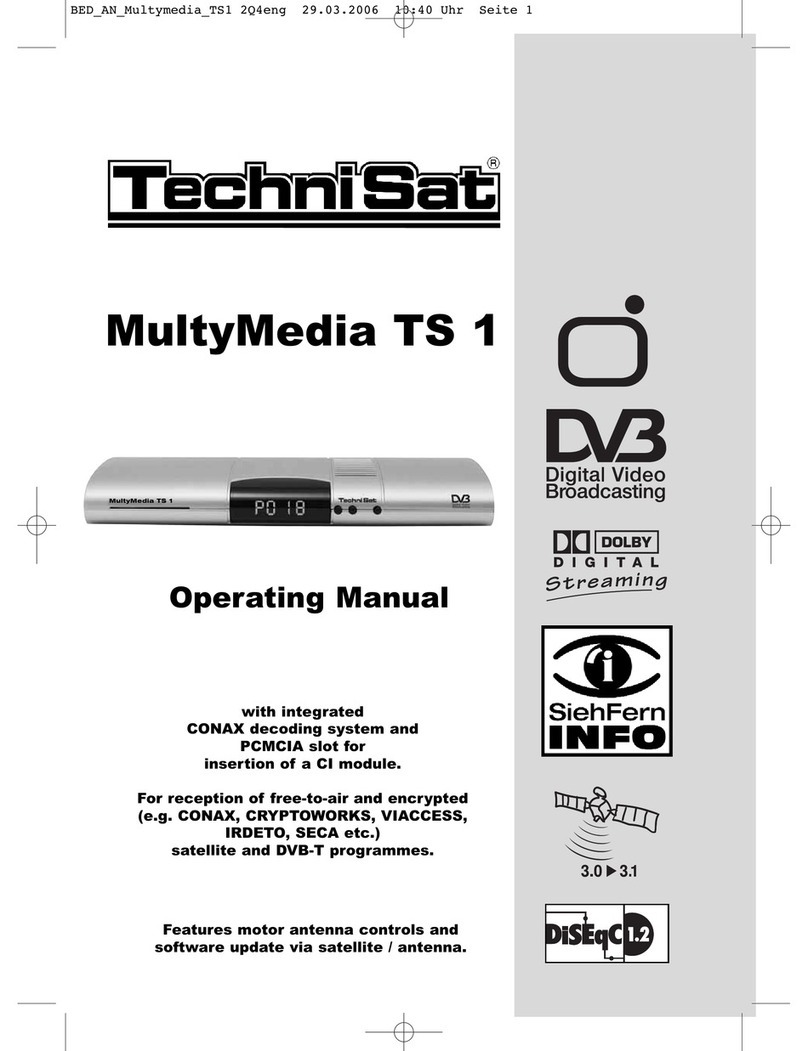 TechniSat MultyMedia TS 1 User manual