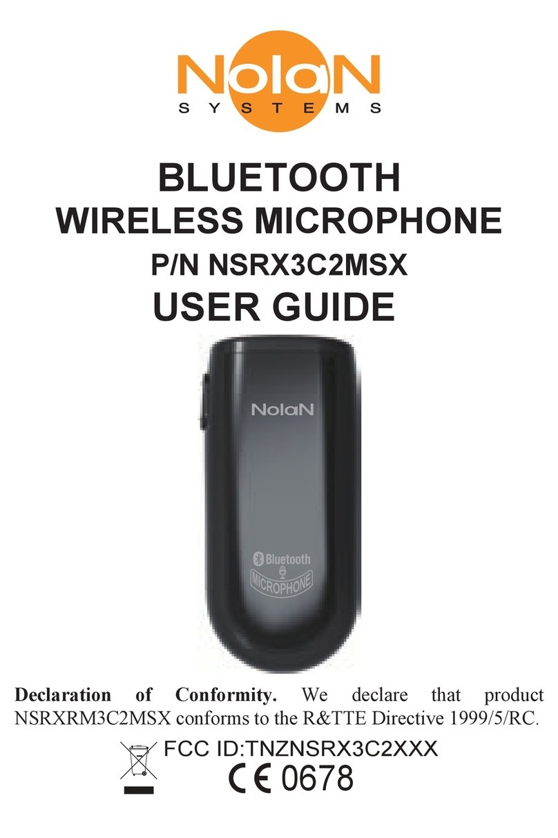 Nolan NSRX3C2MSX user guide