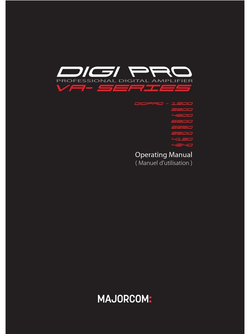 Majorcom: digiPRO 1200 operating manual