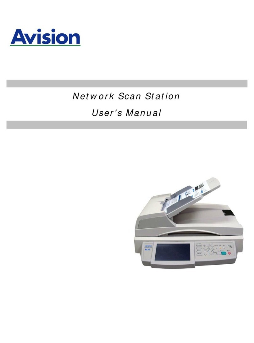 Avision SS6200 User manual